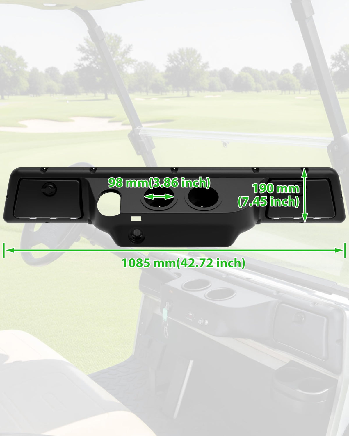 Club Car DS compatibility across 1982 and newer models and Carryall variants.