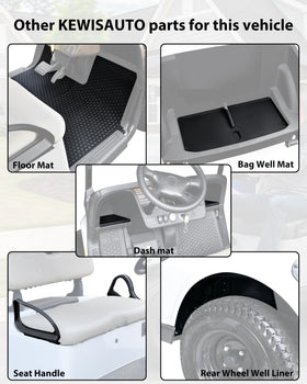 KEWISAUTO dash mat tool-free installation with quick lay-flat fit