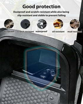 KEWISAUTO dash mat two pieces included for full cockpit coverage