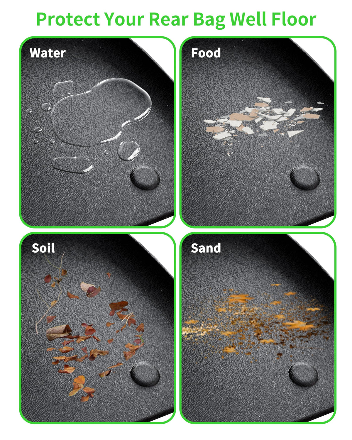 KEWISAUTO easy-clean design captured with hose-ready surface for quick maintenance.