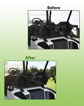 KEWISAUTO installation hardware with back cap enables easy, beginner-friendly setup.