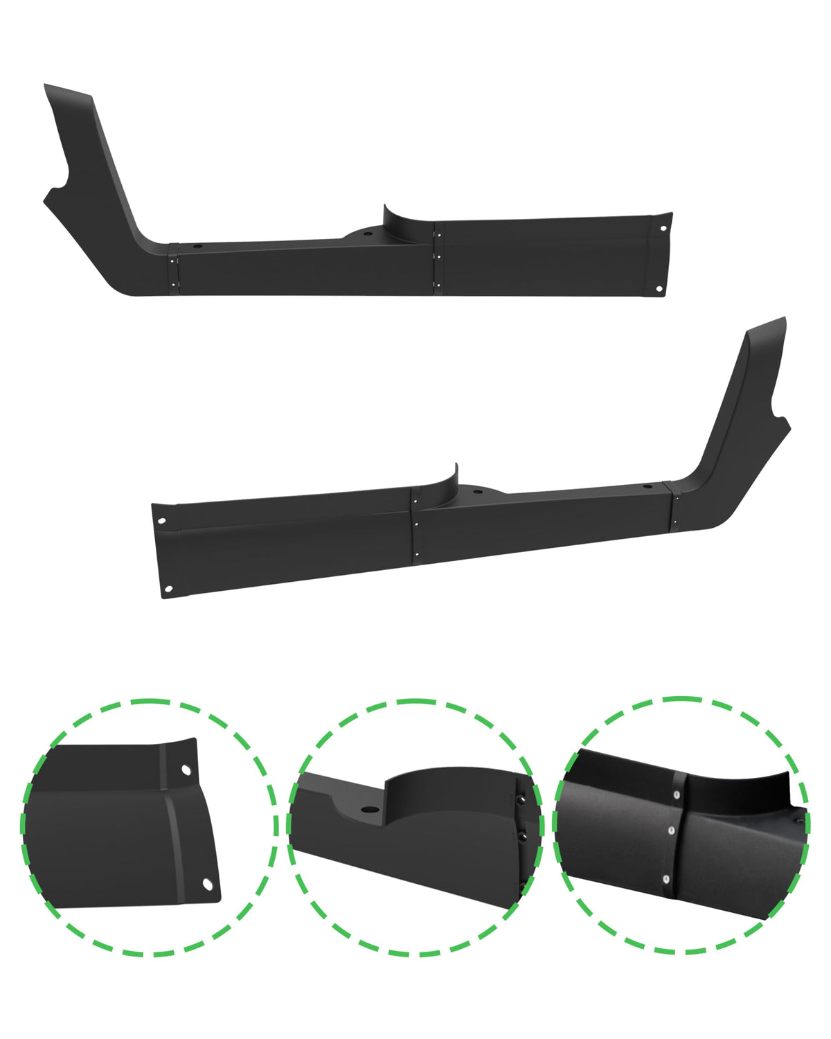 KEWISAUTO installation hardware pack includes mounting screws and brackets.