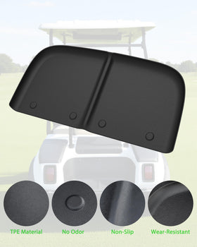 KEWISAUTO rear mat texture shows non-slip surface for safer entry and exit.