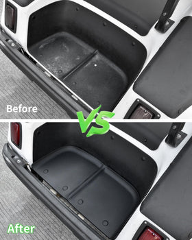 KEWISAUTO protection in rugged, weather-ready flooring liner for Club Car DS.