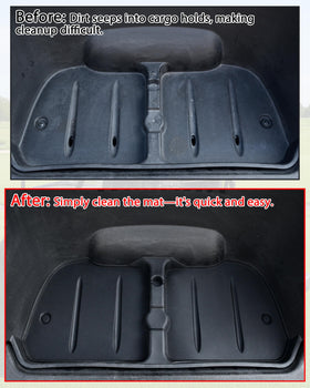 KEWISAUTO rear cargo liner with full coverage guards against mud and rain.