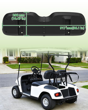 Half-panel replacement concept for KEWISAUTO EZGO TXT back cover