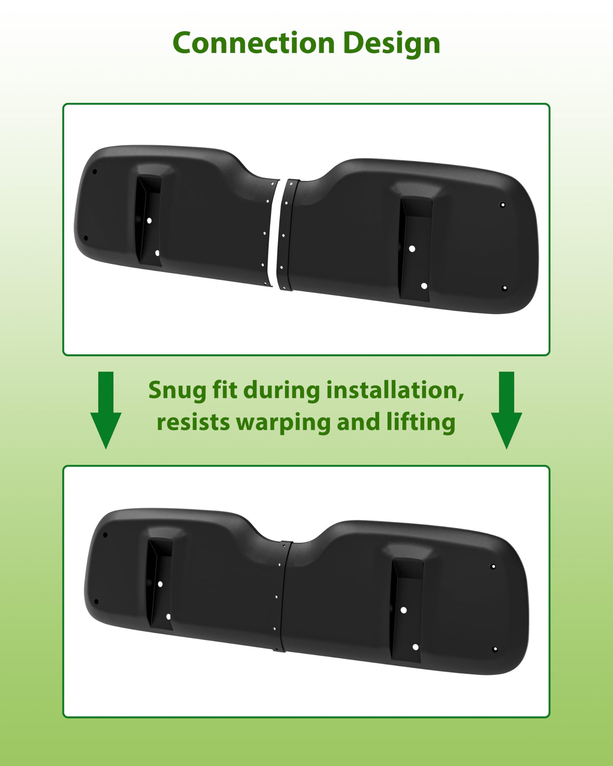 1:1 molded KEWISAUTO seat back cover for EZGO TXT precise fit