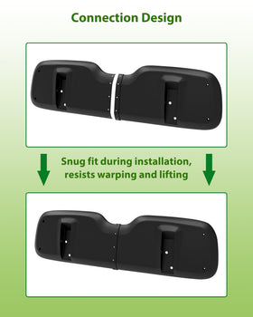 1:1 molded KEWISAUTO seat back cover for EZGO TXT precise fit