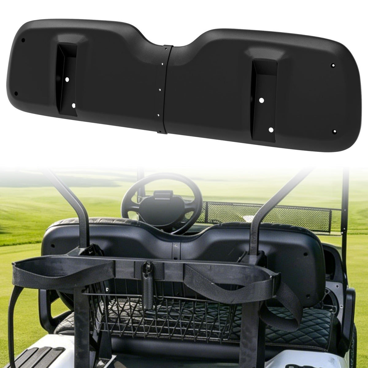 KEWISAUTO EZGO TXT rear view back cover showing OEM-like fit and finish