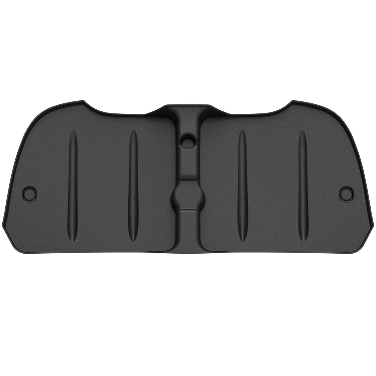 KEWISAUTO shipped folded; sunlight or heat gun restores shape.