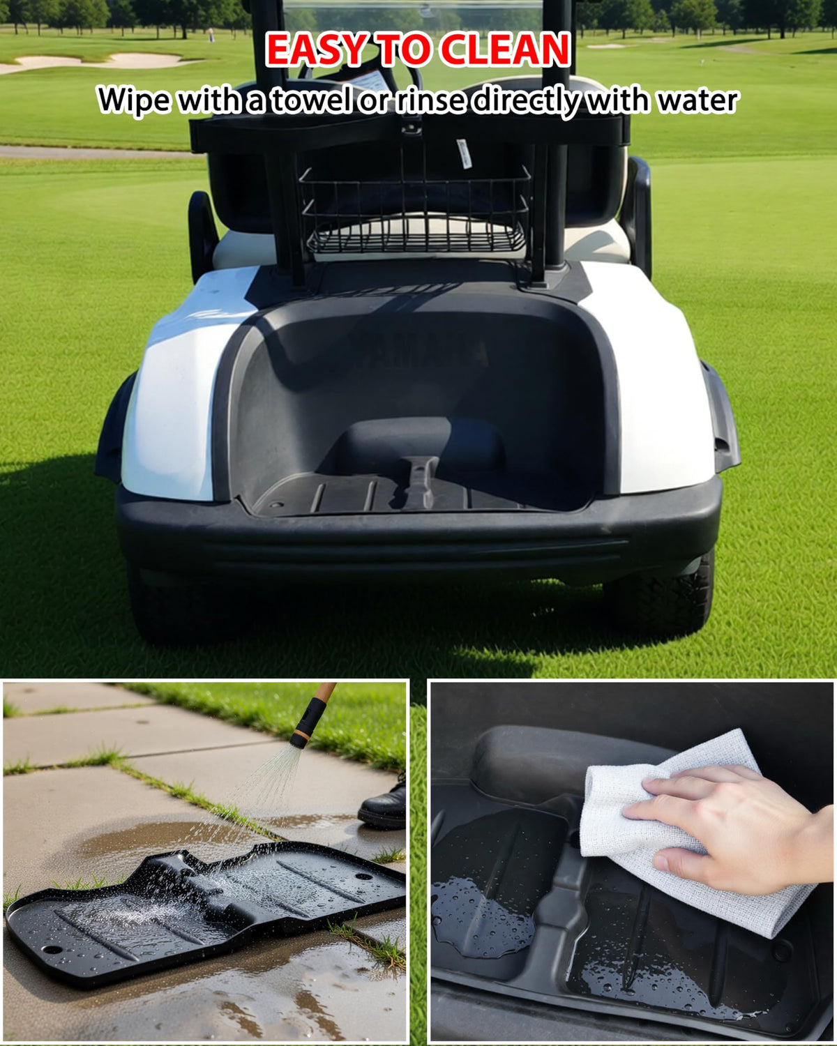 KEWISAUTO textured anti-slip surface improves stability during transit.