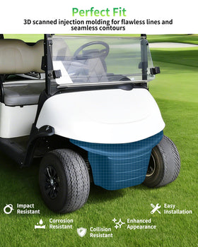 KEWISAUTO front bumper surface cleans easily, maintaining a pristine look.