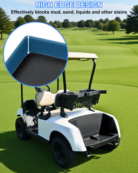Close-up of KEWISAUTO Bag Well Mat eco-friendly material texture for durability.