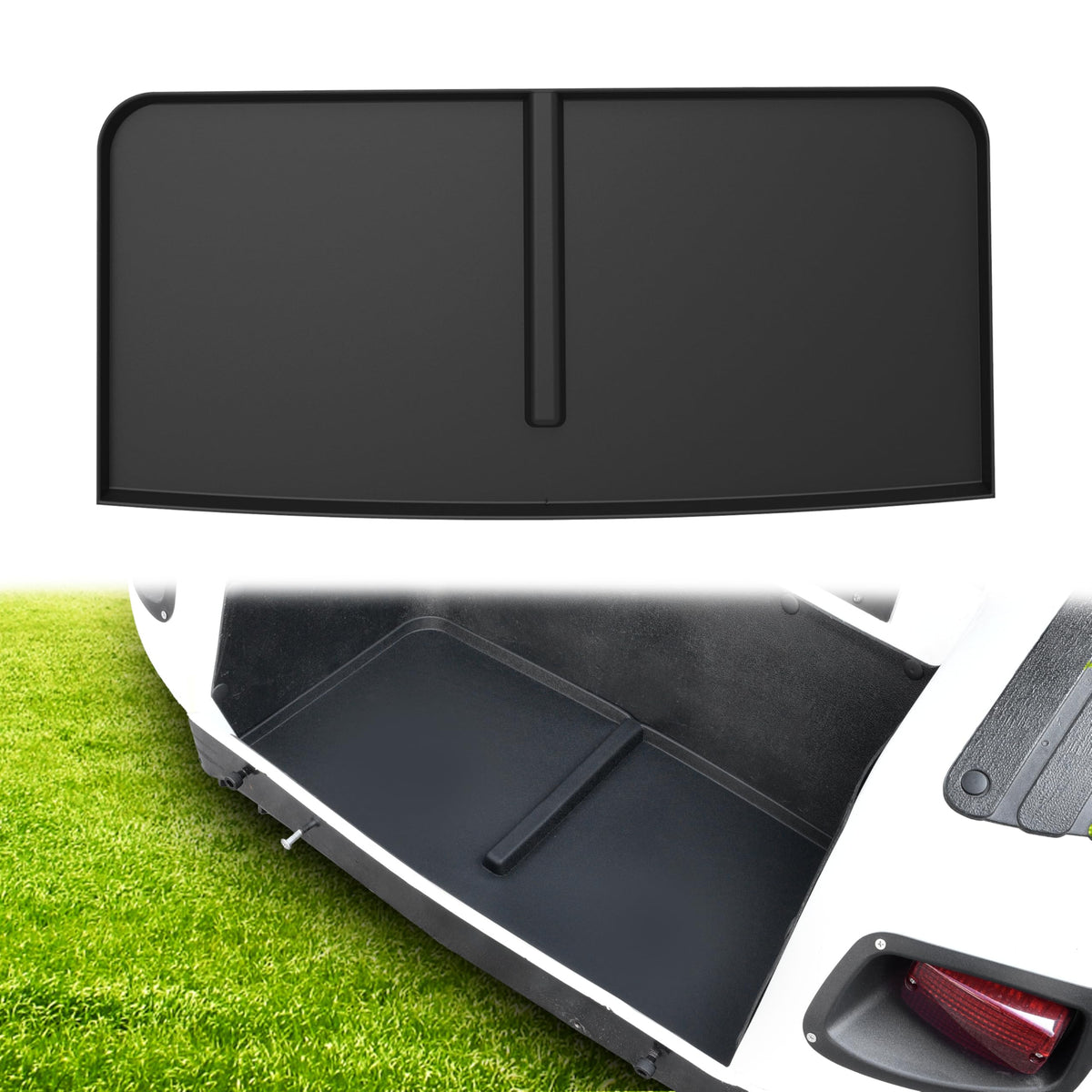 KEWISAUTO Bag Well Mat for EZGO TXT 1996-2013 rear cargo area protects against mud and rain