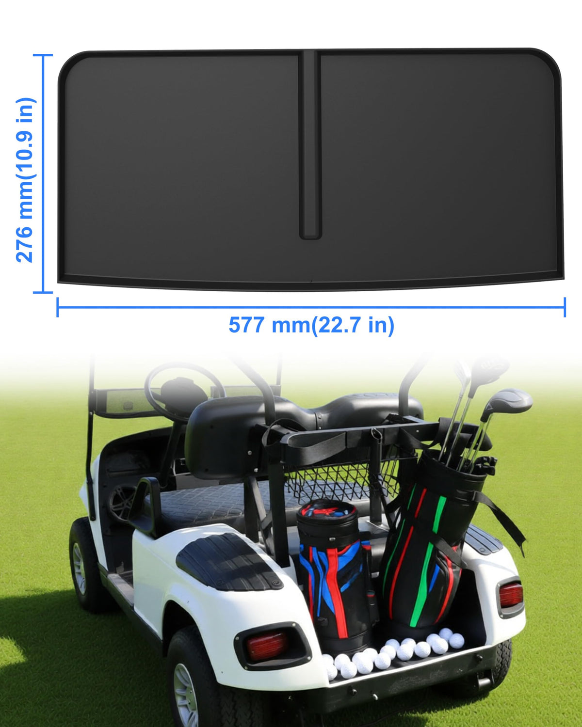 UV-resistant KEWISAUTO Bag Well Mat maintains color and texture