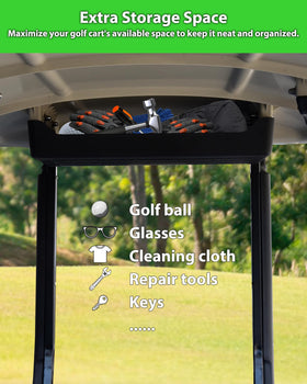 KEWISAUTO durable construction withstands outdoor use for year-round golf.
