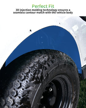 KEWISAUTO noise-damping rear liner reduces road racket for smoother rides.
