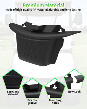 KEWISAUTO PP bumper material highlights lightweight toughness and UV resistance.
