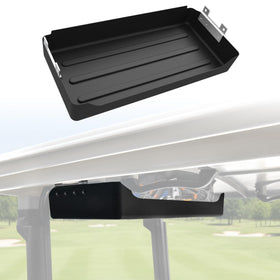 KEWISAUTO rear overhead storage tray on Yamaha Drive2 G29 keeps golf gear organized.