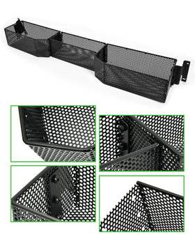 KEWISAUTO steel black powder coat finish resists wear for long-lasting interior look.