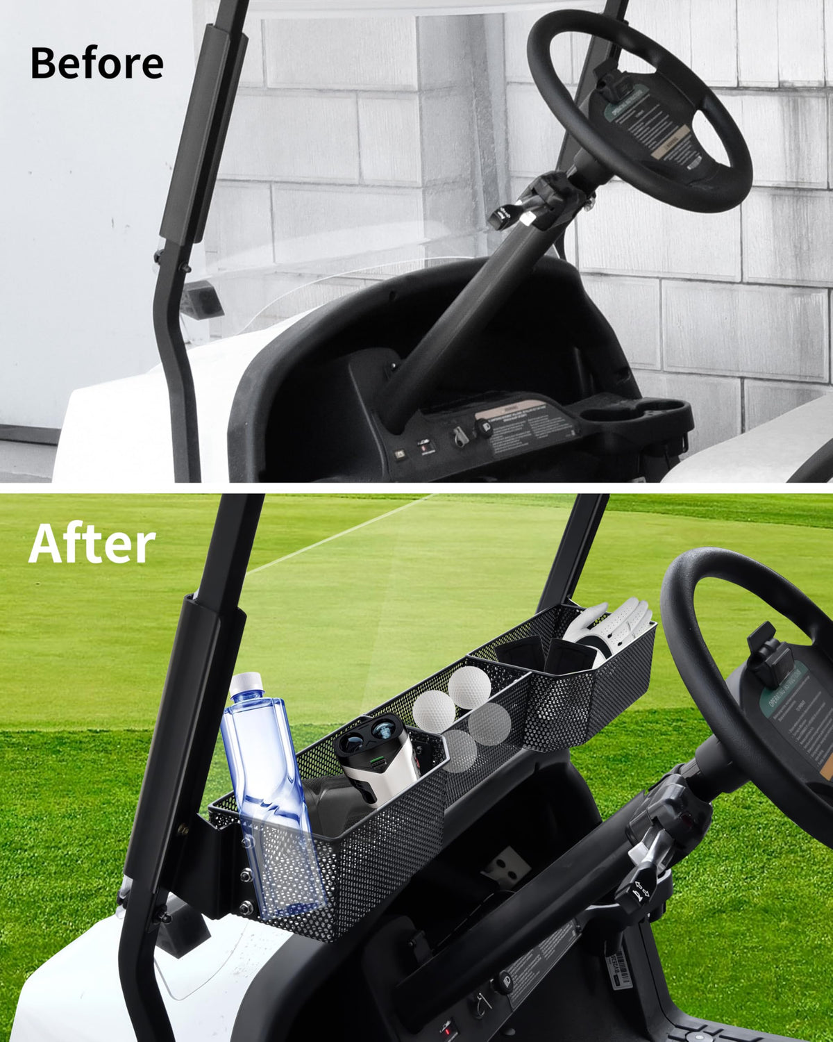 KEWISAUTO tool-free installation brackets simplify setup without drilling.