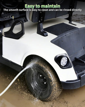 KEWISAUTO weatherproof PP liner stands up to sun and rain for lasting performance.