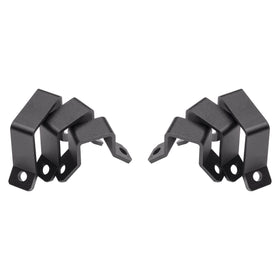 Bracket kit installs on square tubes for reliable PowerBar mounting.