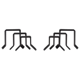 Durable bracket kit supports PowerBar during golf cart use.