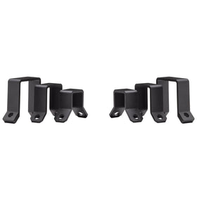 KICKER 47KPB bracket assembly attaches to golf cart frame for secure fit.