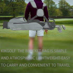 KIKGOIF Sunday stand bag carbon-fiber support feet stabilize on uneven ground