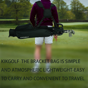 KIKGOIF Sunday Golf Stand Bag compact design for par-3 and practice ranges