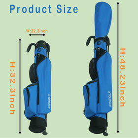 KIKGOIF Sunday stand bag dual-strap system for comfortable carrying