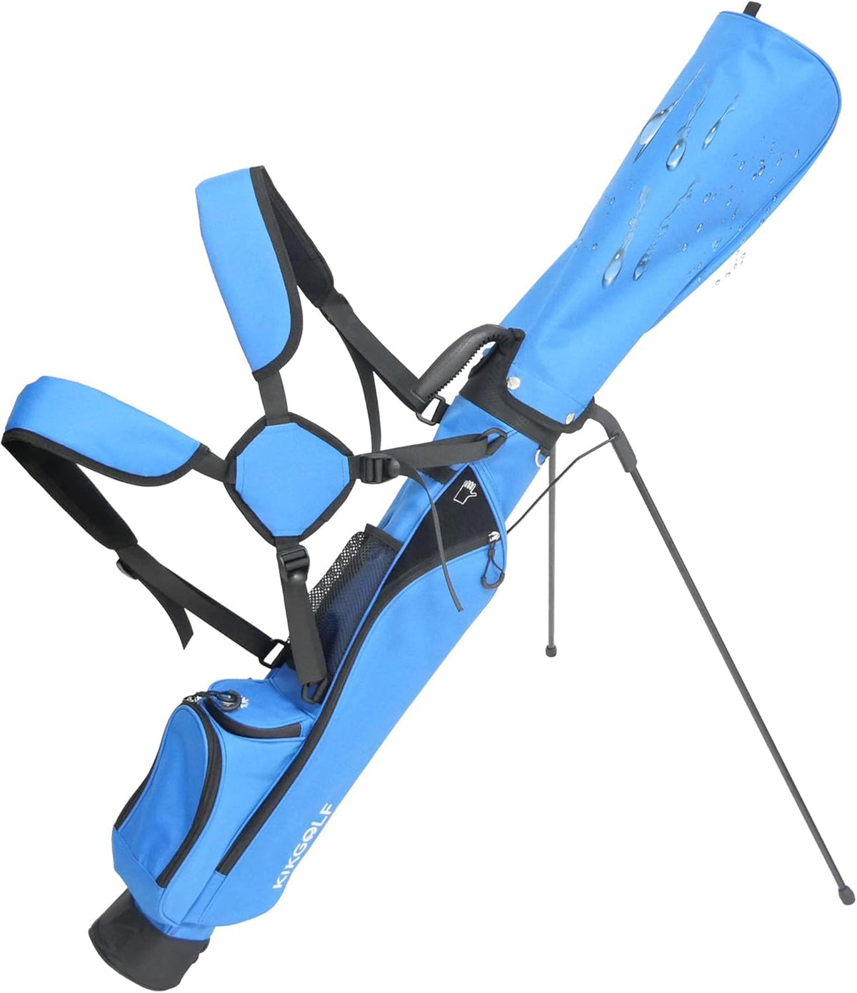 KIKGOIF Sunday stand bag front view showing ultra-lightweight design for easy carry
