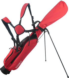 KIKGOIF Sunday Golf Stand Bag front view, ultra-lightweight carry for easy par-3 rounds