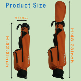 KIKGOIF Sunday Stand Bag waterproof pocket protects valuables
