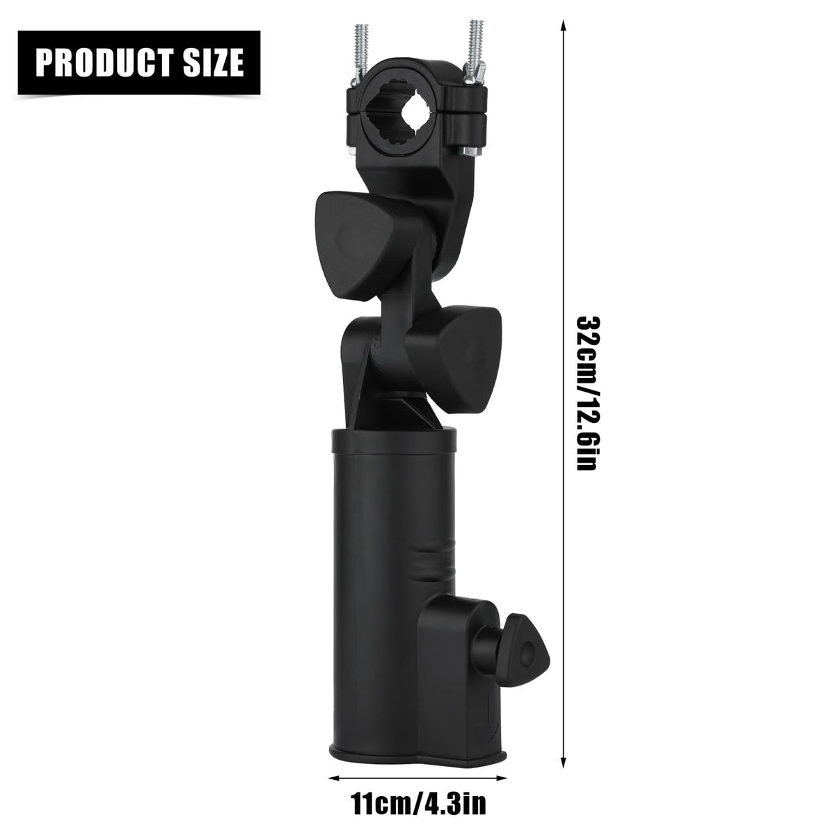 KINBOM umbrella holder 180-degree angle adjustment for flexible shade on the go.