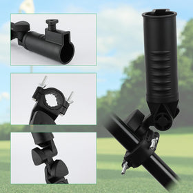 KINBOM fiberglass shaft provides strong support without deformation.