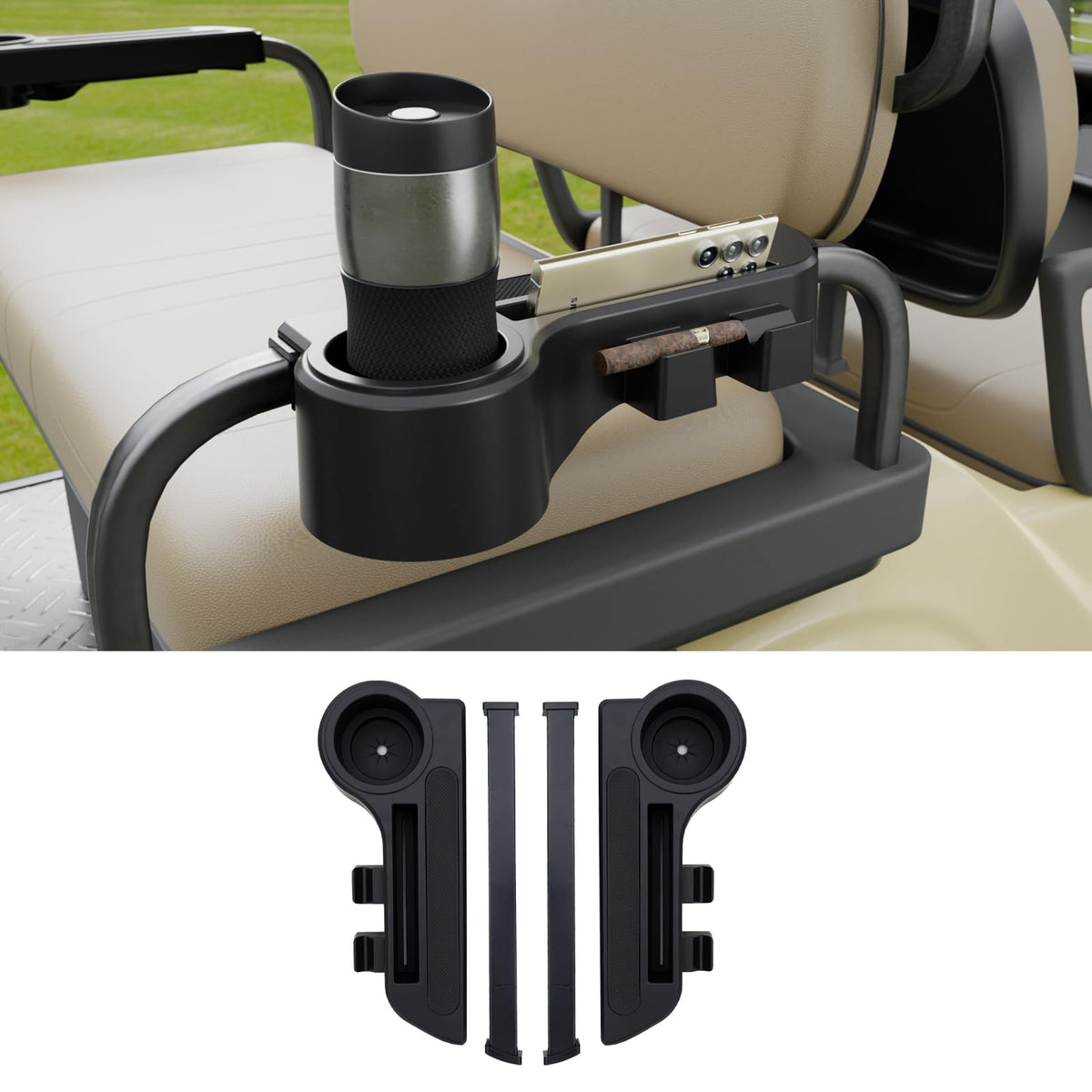 Kingna golf cart armrest with cigar rest for on course luxury