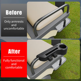 Kingna armrest cup holder keeps drinks secure during rides