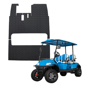 Kingna floor mats design-fit for ICON golf carts; precise coverage for clean interiors.