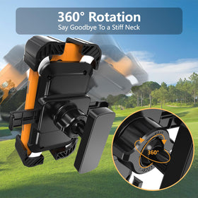 One-touch lock enables quick, hands-free smartphone setup on the cart.