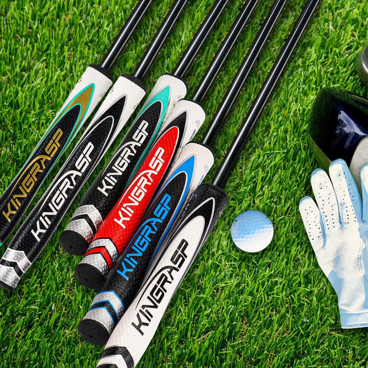 KINGRASP ergonomic barrel shape supports a natural hold and reduced grip pressure.