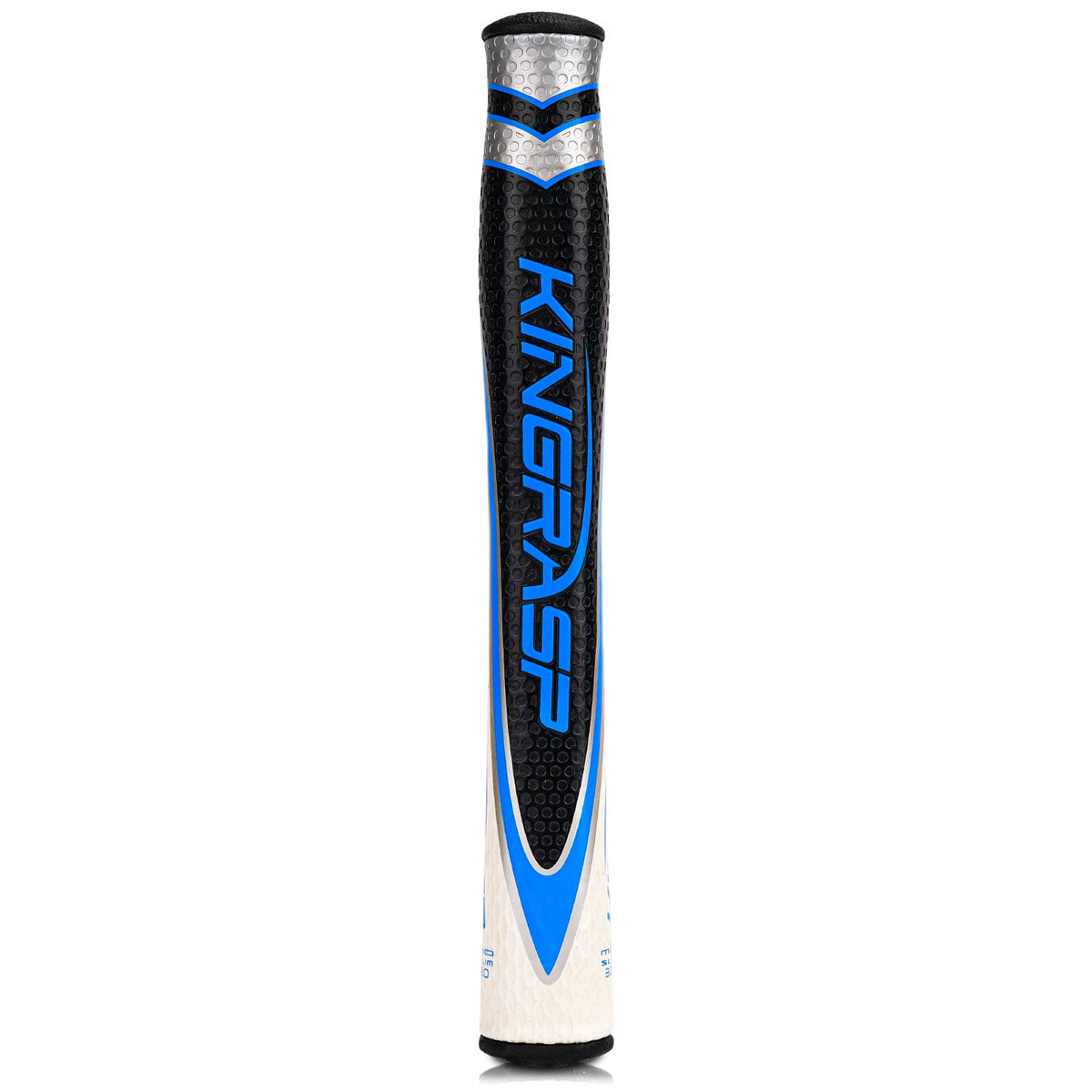 KINGRASP golf grip with barrel-design for a relaxed palm grip during swings.