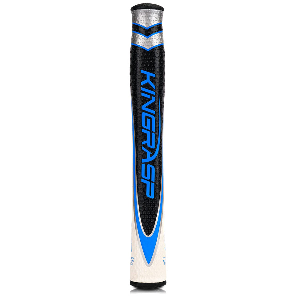 KINGRASP golf grip with barrel-design for a relaxed palm grip during swings.