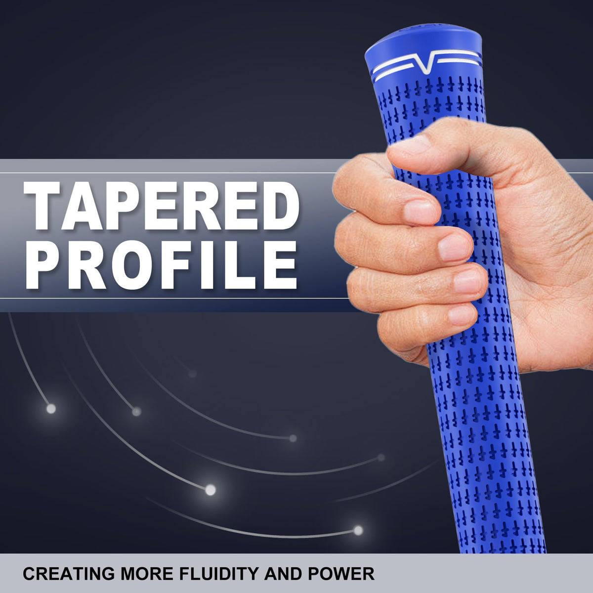 KINGRASP proprietary rubber material provides consistent feel across all-weather play