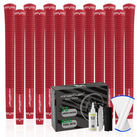KINGRASP golf grips standard size packaging for easy setup and selection