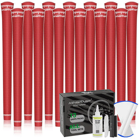 KINGRASP grips compatible with irons, drivers, and wedges for versatile use.