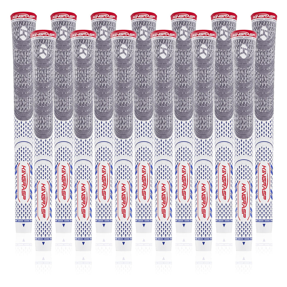 KINGRASP grip with front texture detail for secure feel in all weather