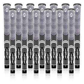 KingRASP multi compound golf grips gray-black midsize for consistent control.