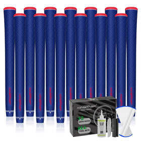 KINGRASP 13-pack golf grips arranged together for a cohesive upgrade.